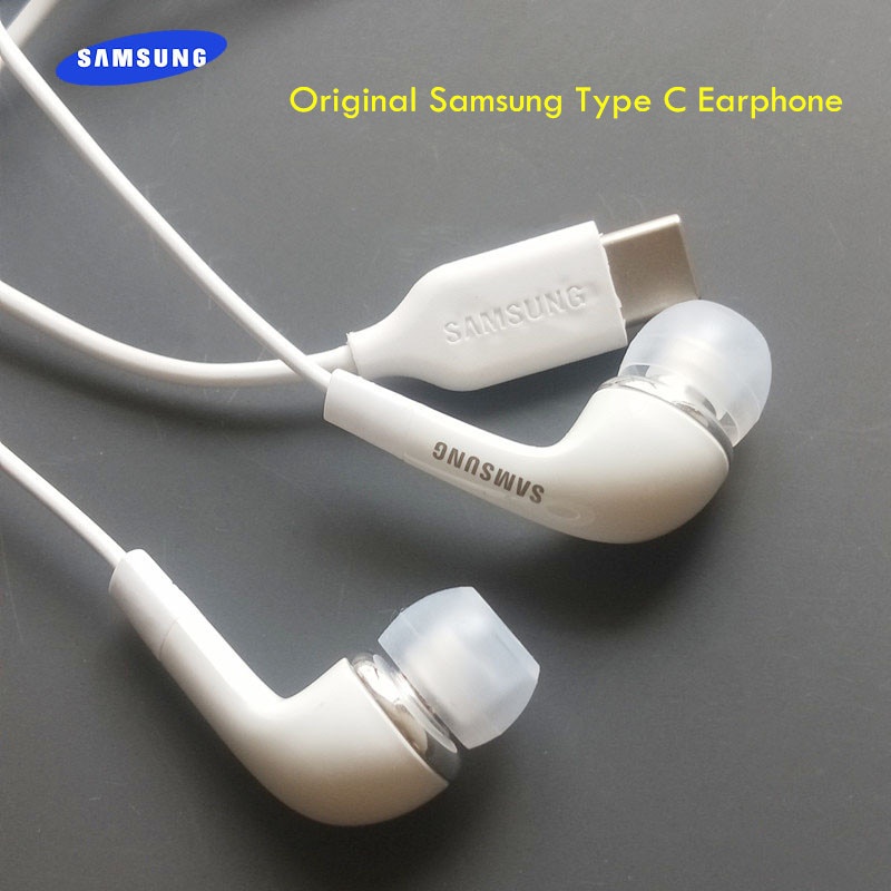 SAMSUNG Tai Nghe Nhét Tai Kỹ Thuật Số Cổng Usb Type C Có Mic / Điều Khiển Từ Xa Cho Galaxy Note 10 20 S20 S21 Ultra A80