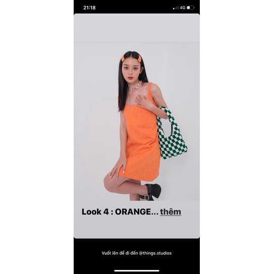 CHECKERED HANDBAG - TÚI LEN HANDMADE SIZE S