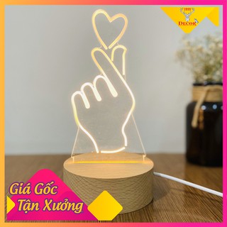 Đèn ngủ led 3D Cute mẫu mã đa dạng dễ thương quà tặng người thân,bạn bè, trang trí nhà cửa phòng ngủ
