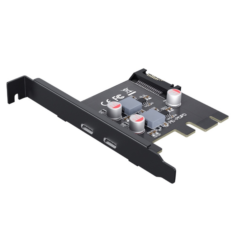 Card Mở Rộng 2 Cổng usb Type-c pci-e