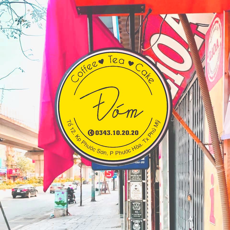 Hộp đèn quảng cáo hút nổi mica - Tròn