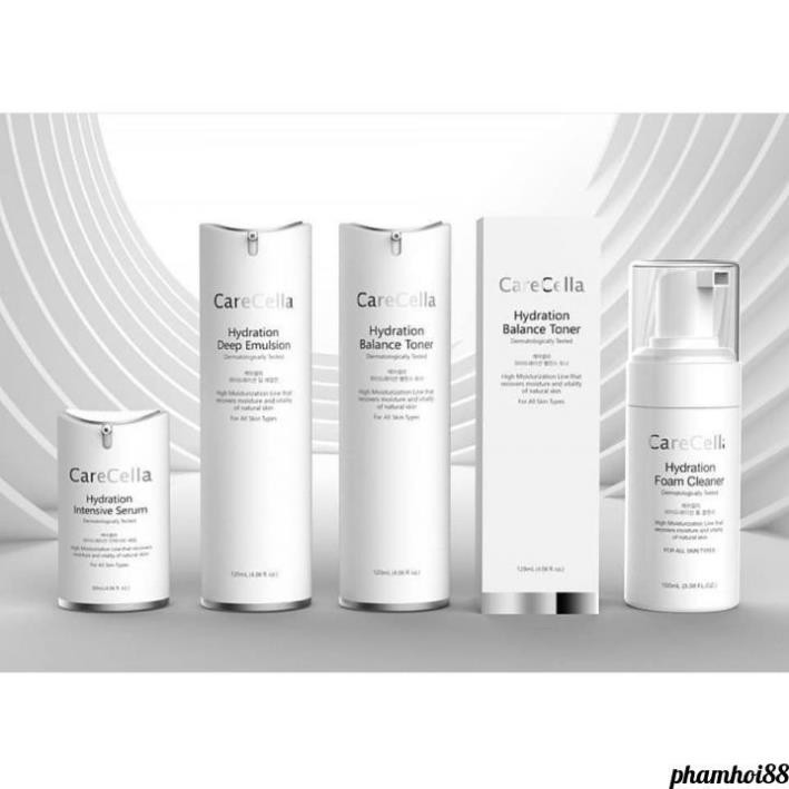 Sữa Dưỡng Trắng Da, Cải Thiện Nếp Nhăn CareCella Hydration Deep Emulsion 120m, sỉ, ctv ib