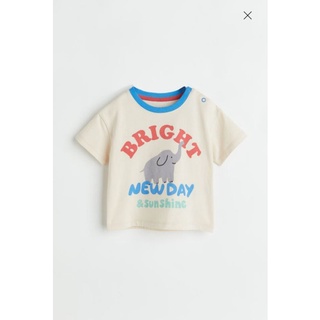 (033)Áo thun coton mỏng mát H&M