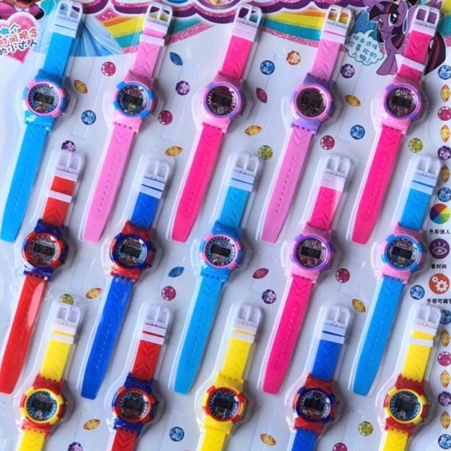Đồ Chơi Đồng Hồ Đeo Tay Dễ Thương Chạy Đúng Giờ Dành Cho Bé