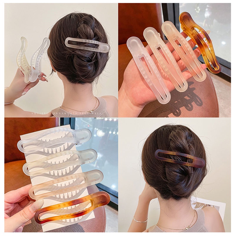 Kẹp Tóc Đuôi Ngựa Cỡ Lớn Thời Trang Cho Nữ