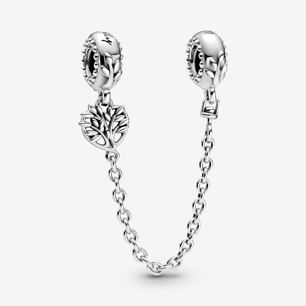 Dây Xích Mạ Bạc 925 Tự Làm Vòng Tay An Toàn
