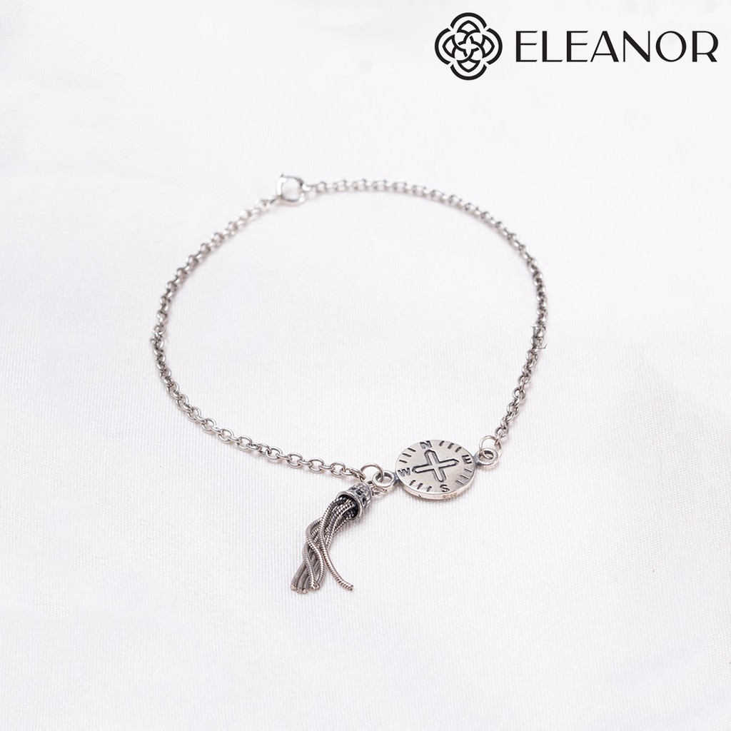 Lắc Tay Bạc Nữ Eleanor Gắn Charm Nữ Tính - SP001108