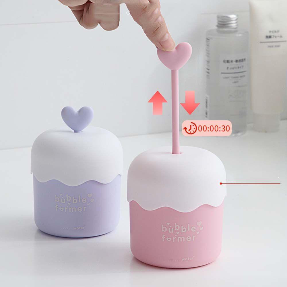 Cốc Tạo Bọt Sữa Rửa Mặt / Dầu Gội Đầu Thiết Kế Nhỏ Gọn Dễ Thương