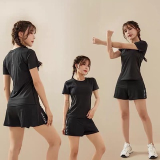 Bộ đùi tập Freely nữ bộ đùi cộc thể thao thun nữ HBNU148