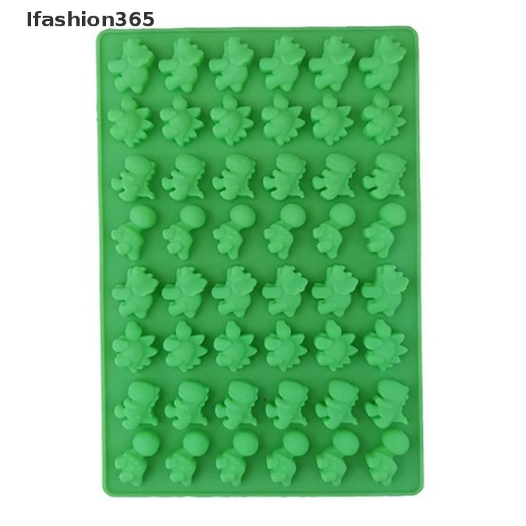 Khuôn silicon làm đá viên / sô cô la / kẹo hình khủng long xinh xắn
