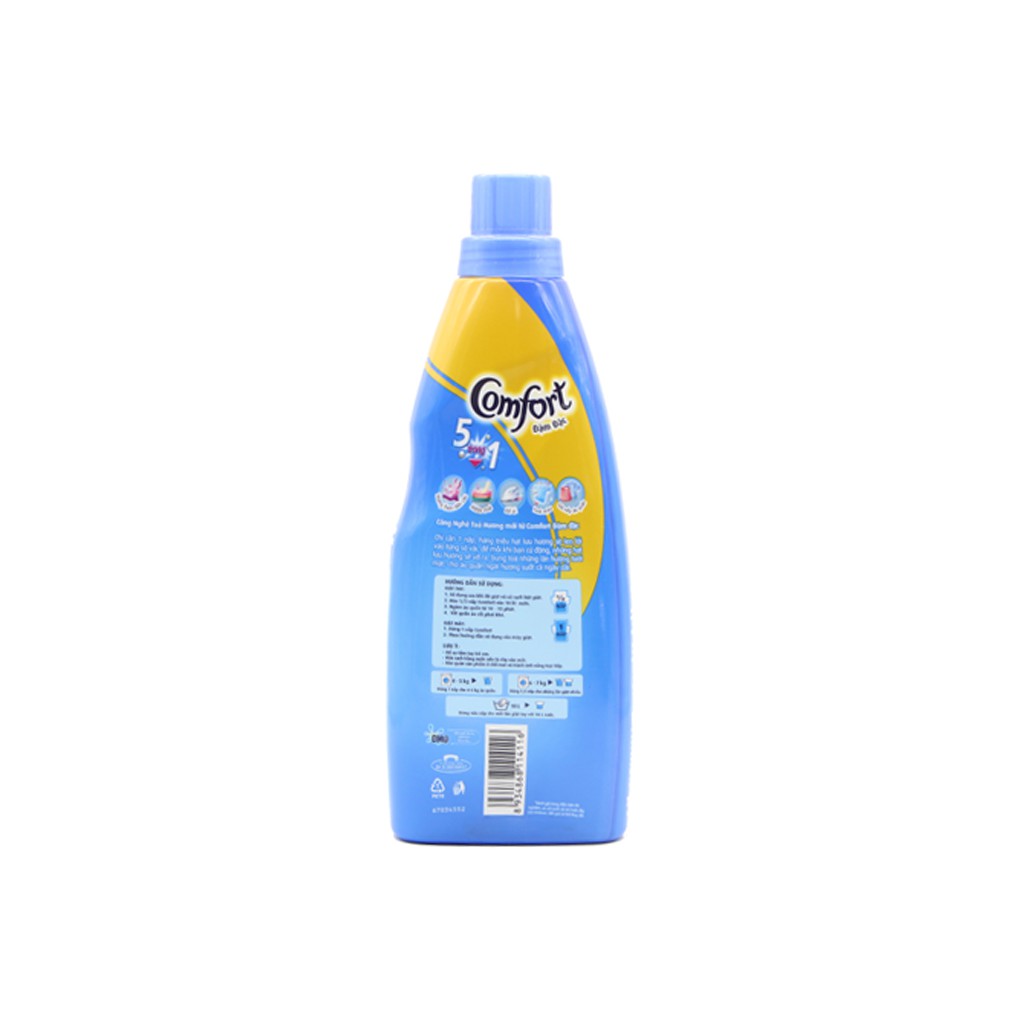 Nước xả vải Comfort Đậm đặc hương Ban mai chai 1800ml