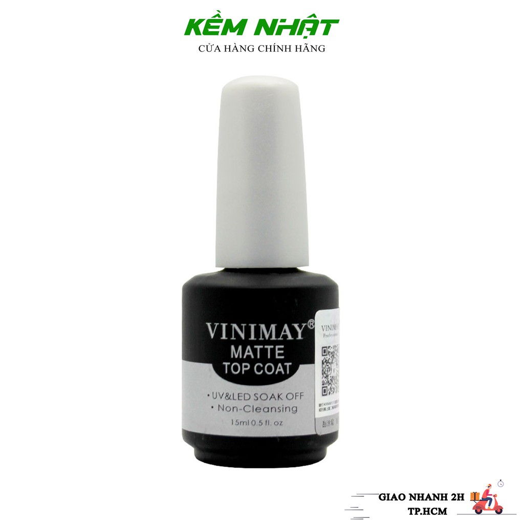 Top Lì Móng Vinimay - Sơn Móng, Trang Trí Móng 15ml