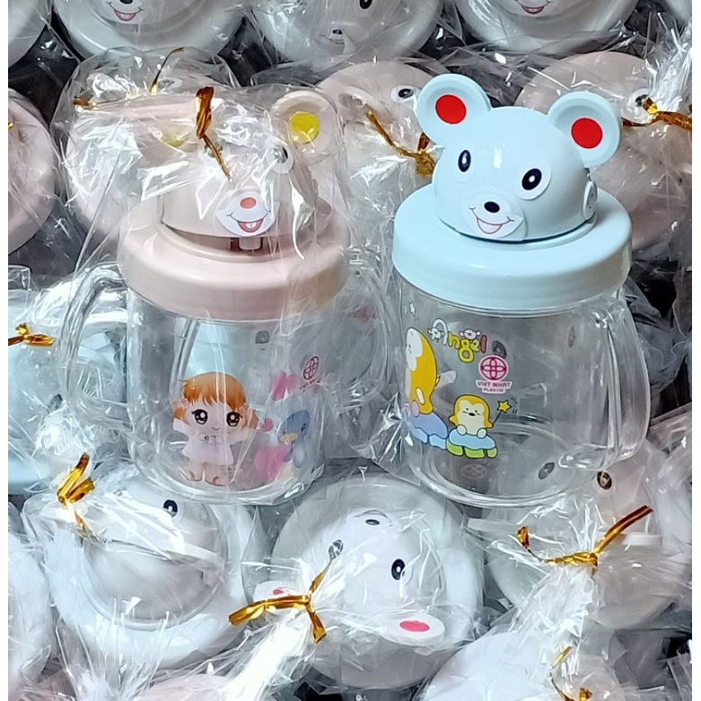 Bình Tập Hút Nhật chia vạch Cho Bé 280ml -PC33