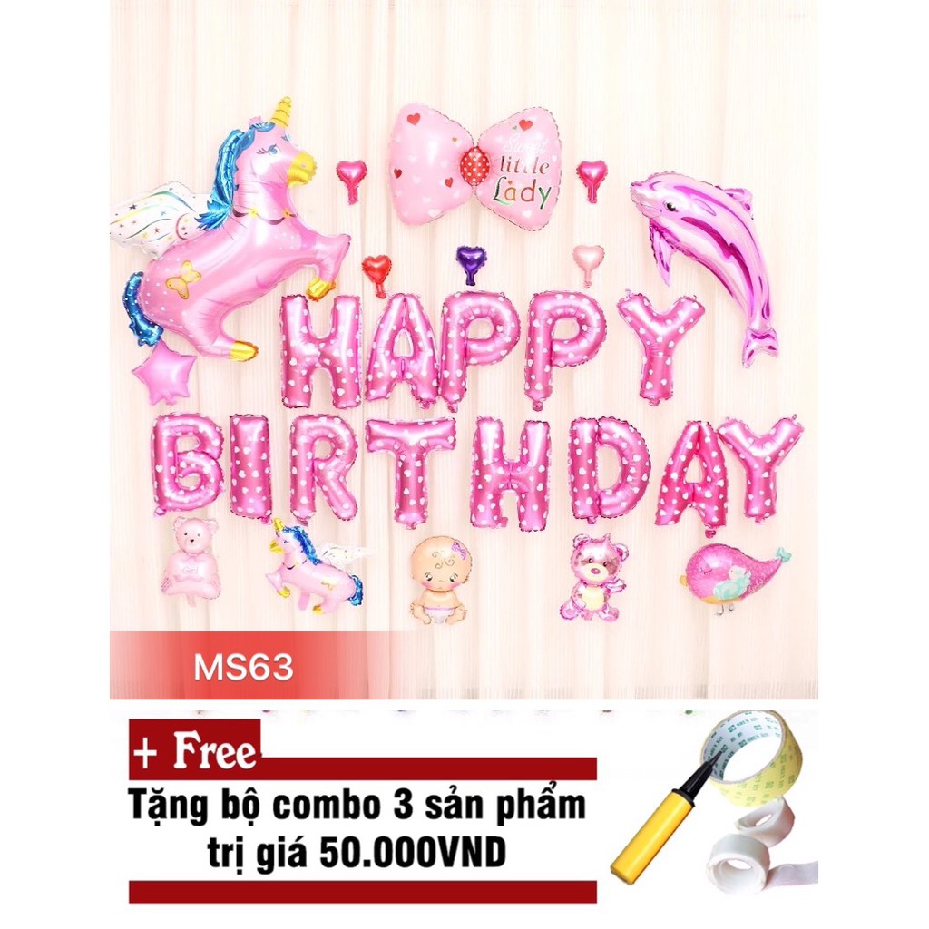 SET BÓNG SINH NHẬT CHO BÉ MS63