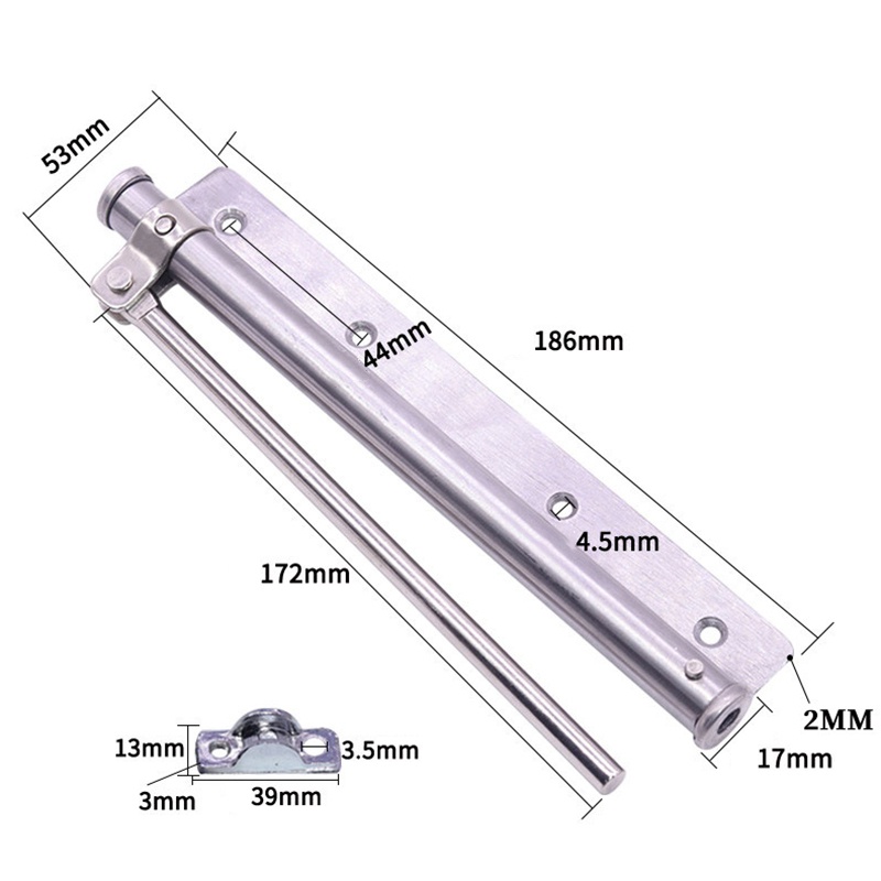 Bản Lề Cửa Tự Động Đóng Bằng Thép Không Gỉ Có Thể Điều Chỉnh