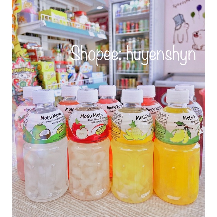 NƯỚC TRÁI CÂY THẠCH MOGU MOGU THAILAND MỚI VỀ FULL 9 VỊ