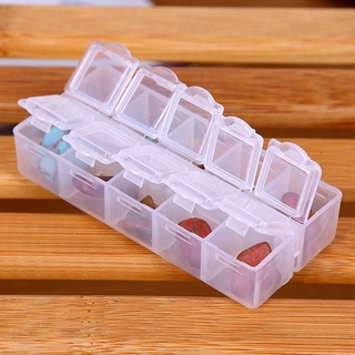 10 individual lattice plastic jewelry boxes