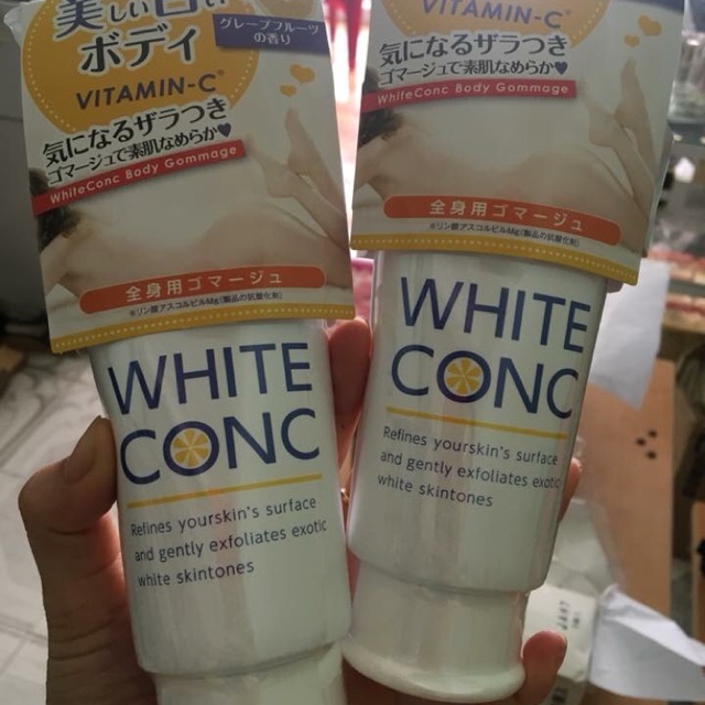 Tẩy da chết white con C