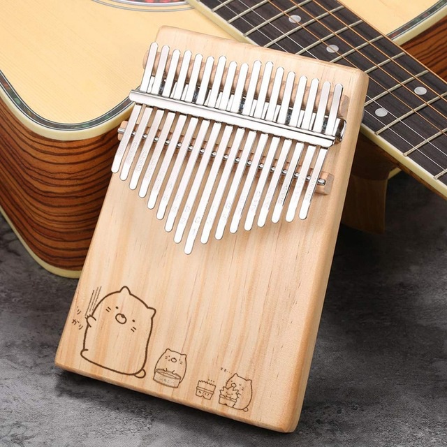 Đàn kalimba 17 phím mẫu mèo quào