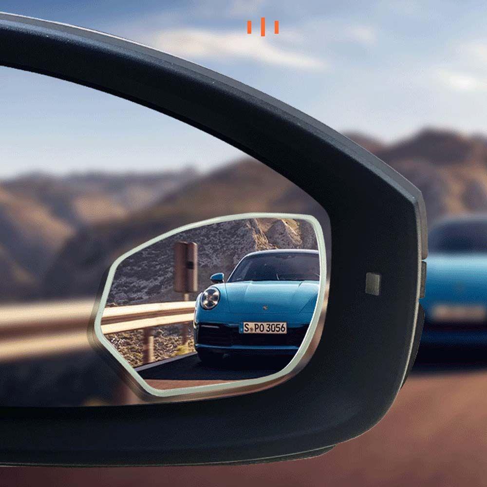 Set 2 Gương Chiếu Hậu Phụ Trợ Đảo Chiều Chống Mưa Không Khung Có Thể Điều Chỉnh Cho Xe Hơi