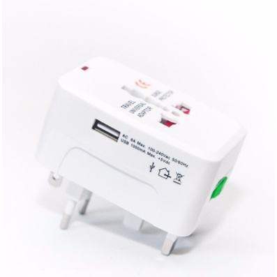 ✅Ổ Cắm Du Lịch Đa năng MPE TA3 - 1 Cổng USB - Hàng Chính Hãng ✅