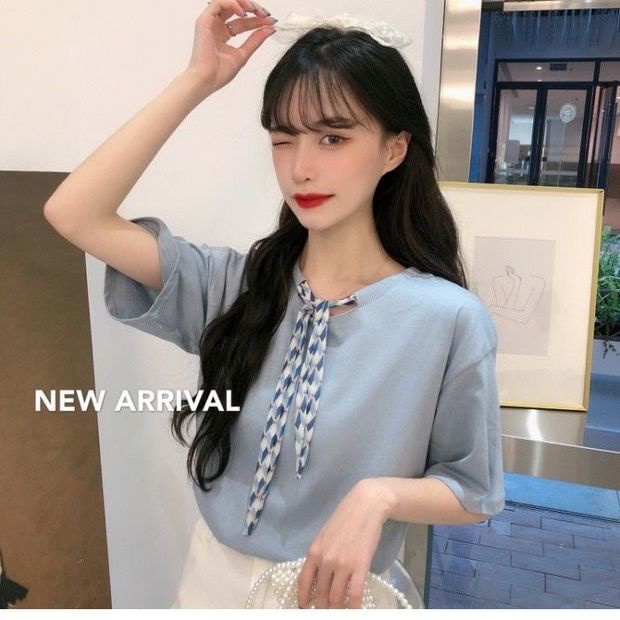 Áo Thun Tay Ngắn Dáng Rộng Phong Cách Hàn Quốc Cho Nữ JL-TX-313