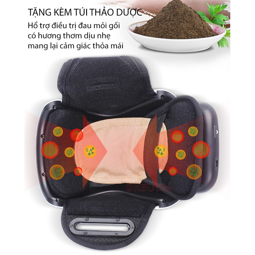 Máy massage đầu gối áp suất khí và tạo nóng chính hãng Ming Zhen MZ-669C