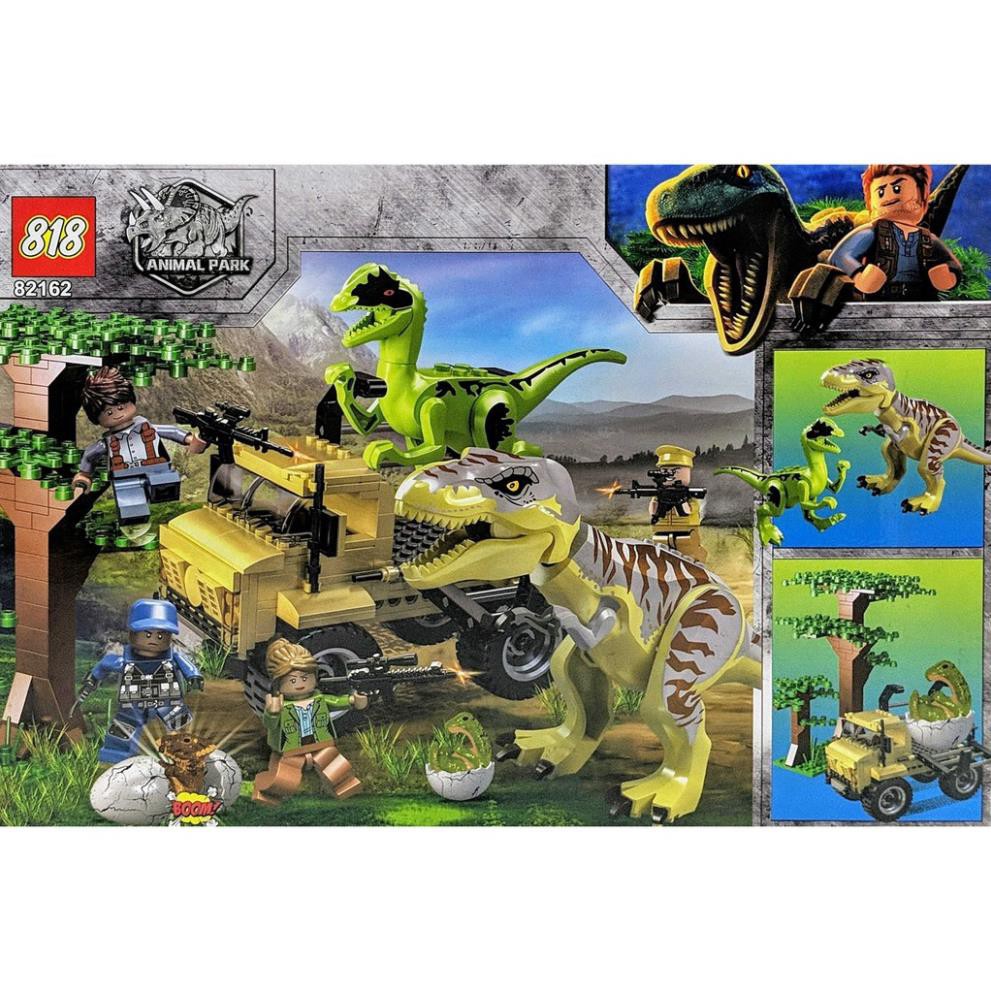 [Khai trương giảm giá] Bộ Lego lắp ráp thế giới khủng long - 450 miếng ghép