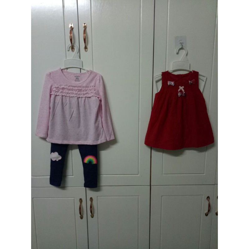 Đầm đỏ nhung tăm bé gái