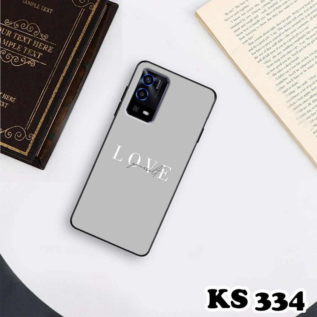 Ốp lưng Oppo A55 - Oppo A55 5G - Oppo A55s - Ốp in hình WordLove - Chất liệu TPU siêu bền
