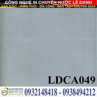 Màng in chuyển nước vân cacbon - LDCA049
