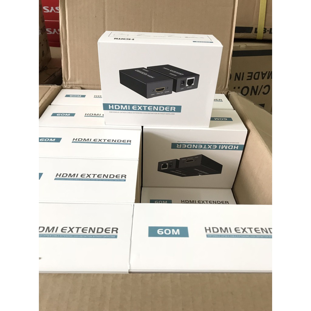 [Hàng cao cấp MT VIKI ]Bộ Kéo dài tín hiệu HDMI 60m bằng dây mạng Cat5e/ Cat6e MT VIKI ED05 ( HDMI Extender MT-ED05)