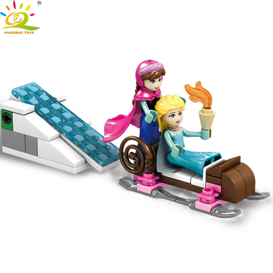 Bộ đồ chơi lắp ráp Lâu đài công chúa Elsa Disney MG122