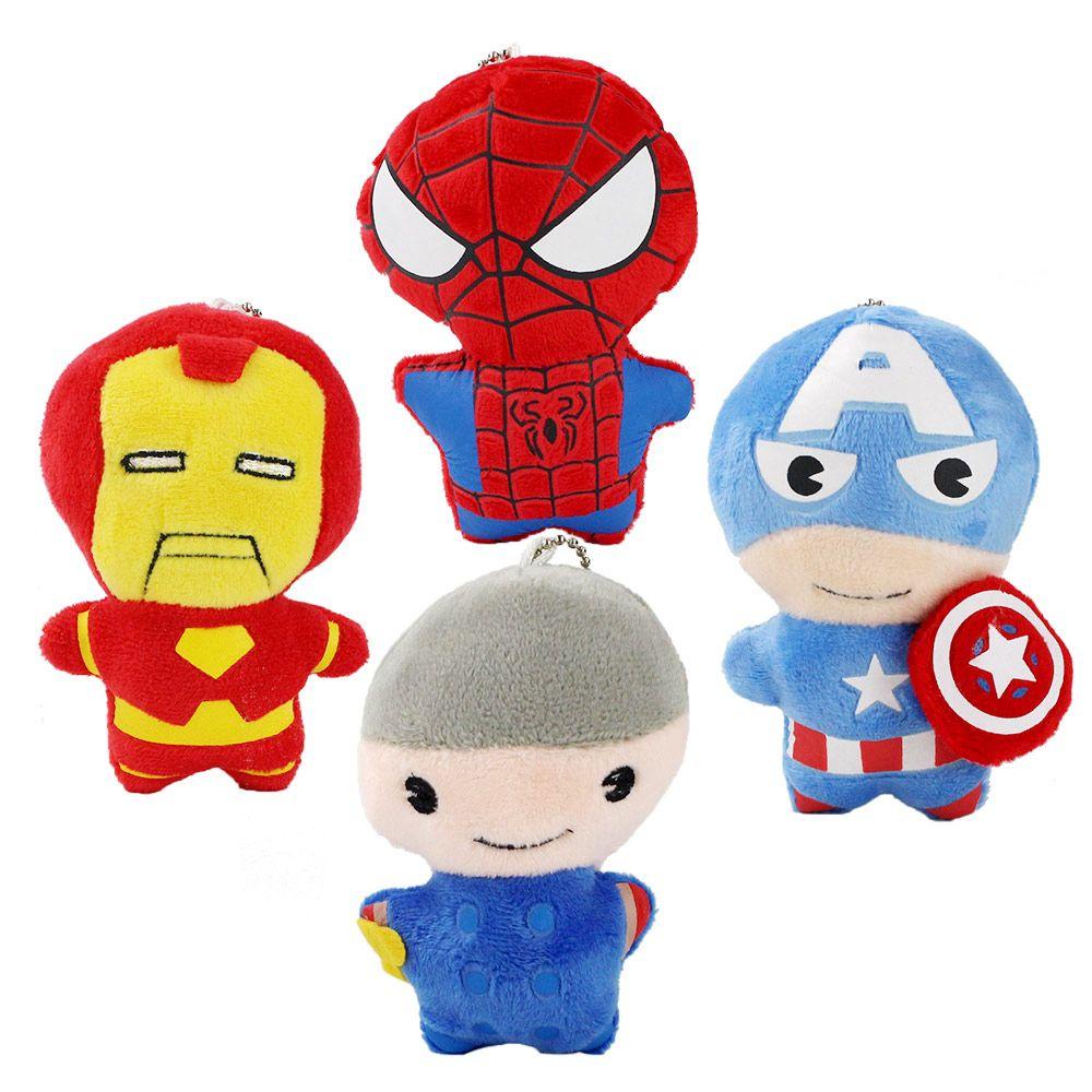 LILYES Móc Chìa Khóa Hình Các Nhân Vật Trong Phim Avengers