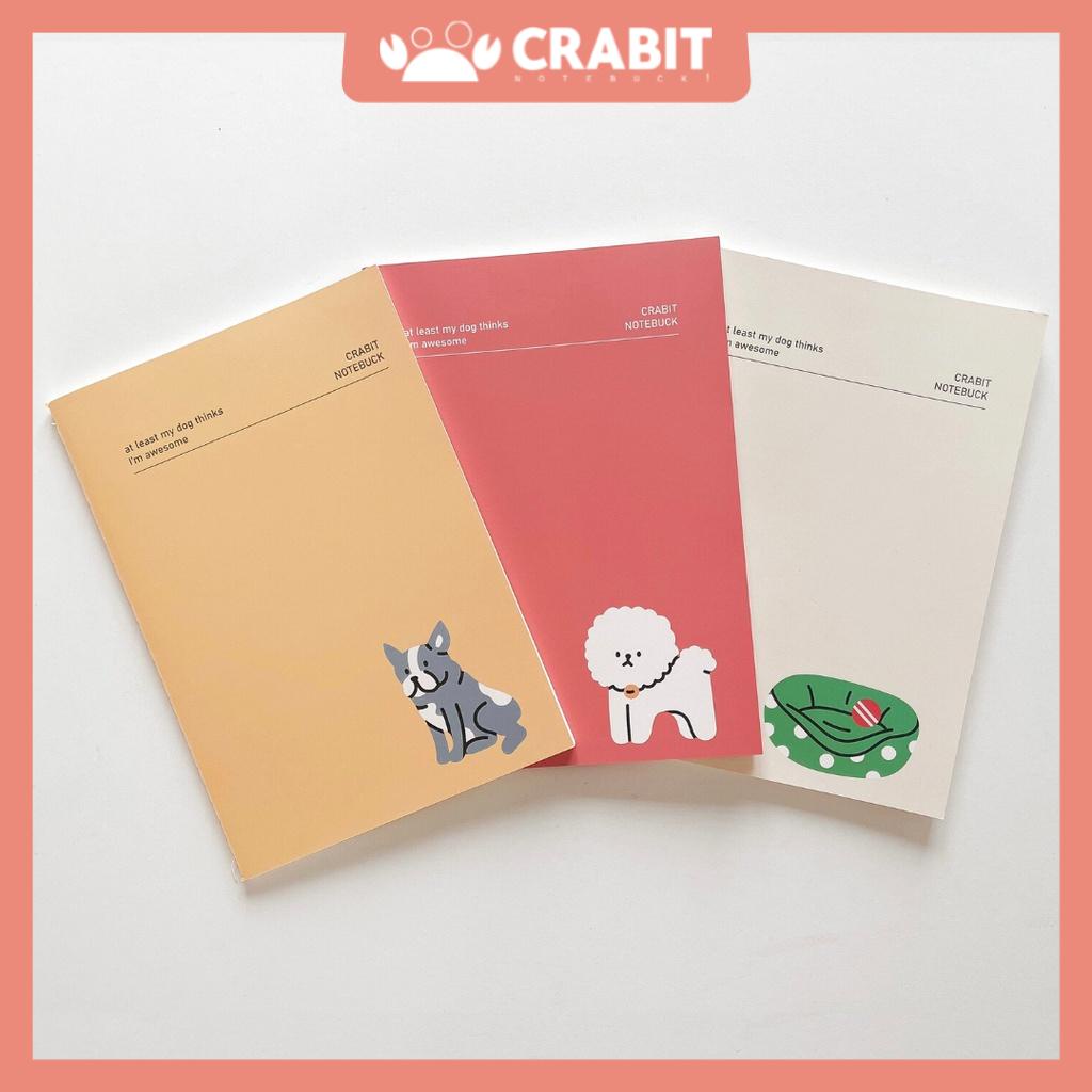 Vở may gáy Crabit kẻ ngang dot grid 80 trang 100gsm - Buddy Collecion