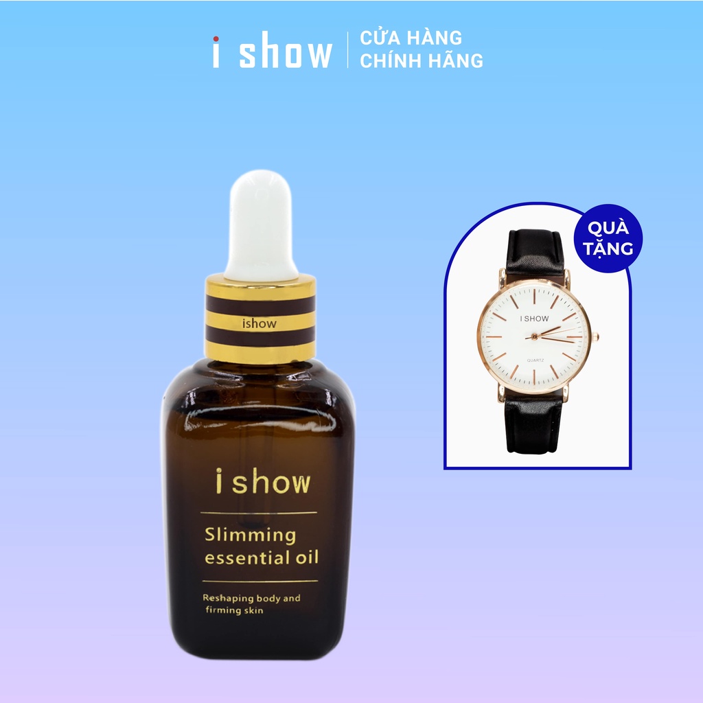 [TẶNG ĐỒNG HỒ] Tinh Dầu Massage Giảm Mỡ Bụng ISHOW Slimming Oil