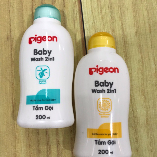 [ HÀNG CHUẨN ] Sữa tắm + gội cho bé Pigeon 200ml - an toàn cho trẻ sơ sinh (sỉ, lẻ)