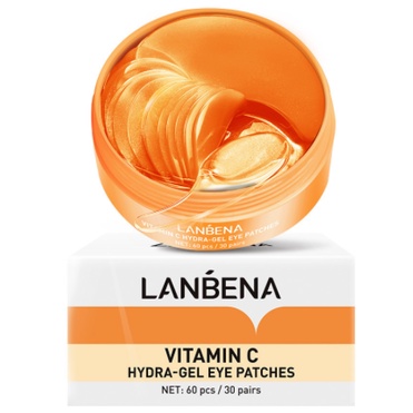 Mặt nạ mắt ngừa thâm mắt Lanbena Vitamin C - 60 miếng