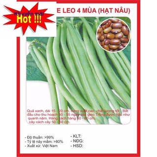 Hạt giống Đậu Cove Leo 4 mùa 20Gram HOA RAU TRỒNG KỊP TẾT