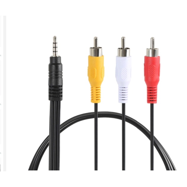 Dây Rca Bông Sen 2.5mm 3 đầu