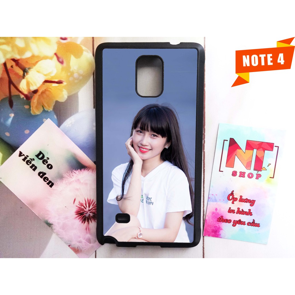 Ốp lưng Samsung Galaxy Note 4 in hình theo yêu cầu