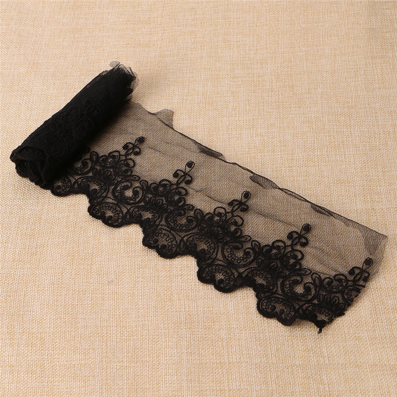 Dải Vải Ren Cotton Thêu Hoa Trang Trí Váy Cưới Phong Cách Vintage