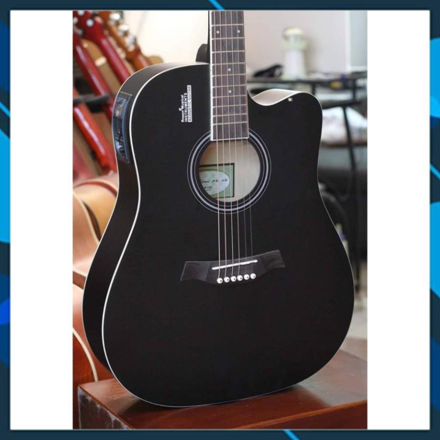 [RẺ VÔ ĐỊCH] Đàn Guitar Rosen R135 Đen Tích Hợp Sẵn EQ ( Hàng Có Sẵn)