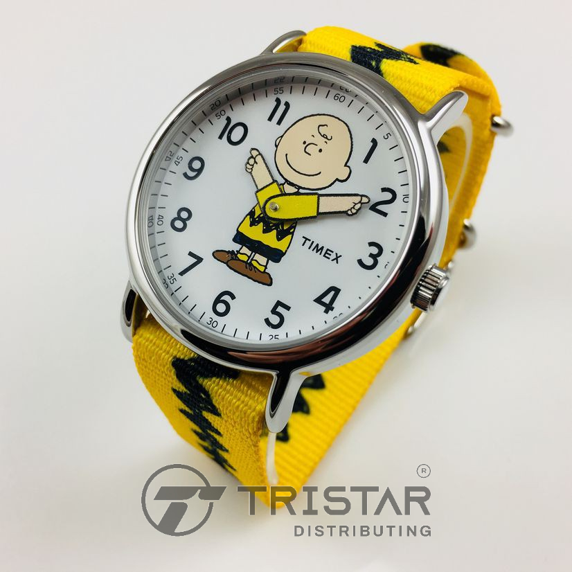 Đồng hồ Unisex Nam Nữ Timex Weekender Yellow 38mm TW2R41100 Dây Vải - Chính Hãng