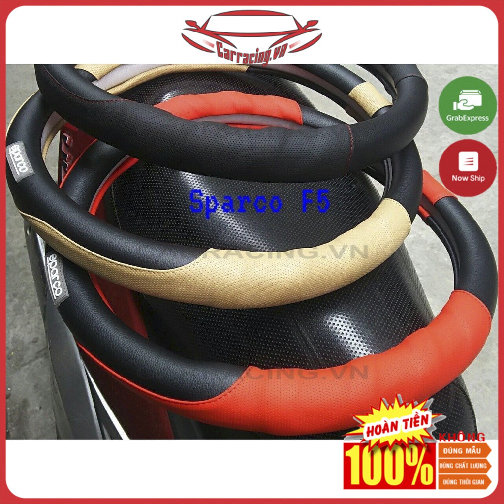 Bọc Da Vô Lăng - Bọc vô lăng Ốp SPARCO F1 đường kính 38cm phù hợp xe 4,5,7 chỗ , bán tải tại Việt Nam CARRACING | BigBuy360 - bigbuy360.vn