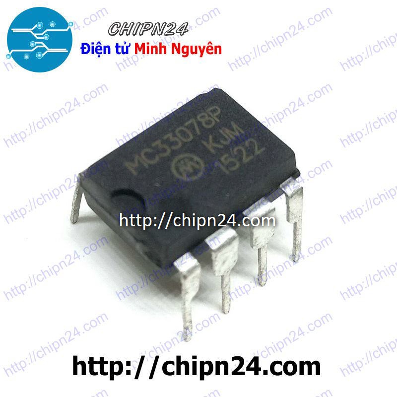 [1 CON] (DIP) IC MC33078 DIP-8 (MC33078P 33078)