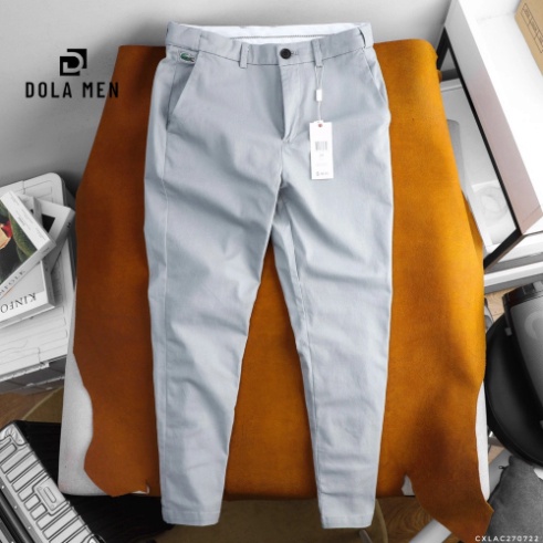 Quần Dài Kaki Nam LACOSTE LƯNG CẠP CHUN Co Giãn Hàng Xuất Xịn Có Big Size