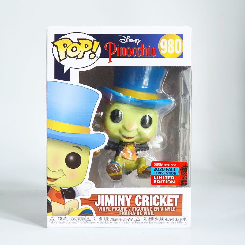 Mô hình Funko Pop [có sẵn] Jiminy Cricket - Pinocchio [NYCC 2020] chính hãng USA