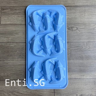 Khuôn rau câu, khay thạch , khay đá cá chép 9 viên