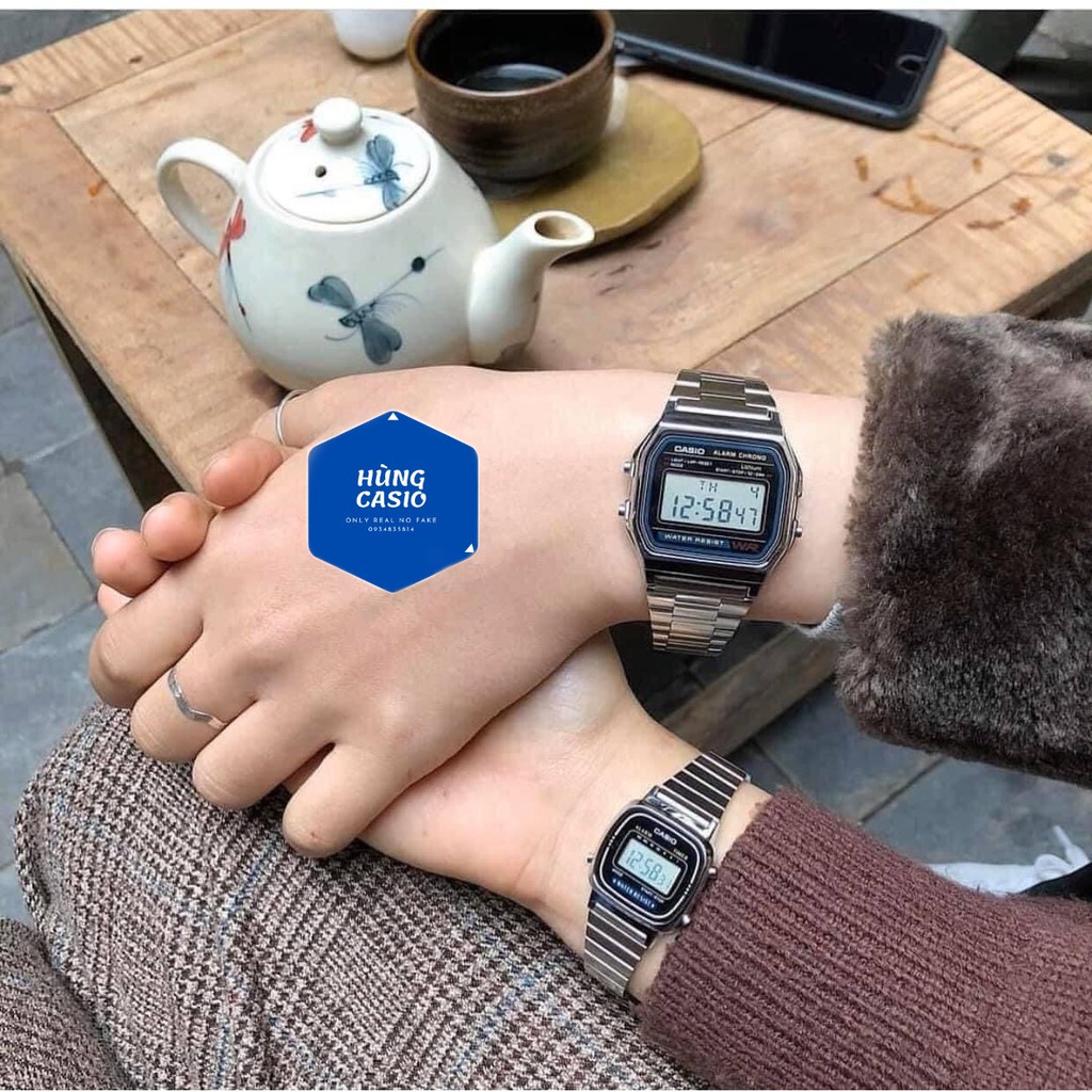 Đồng hồ nam nữ Casio đậm chất cổ điển, dây kim loại không gỉ, phù hợp cho mọi lứa tuổi, giá học sinh sinh viên